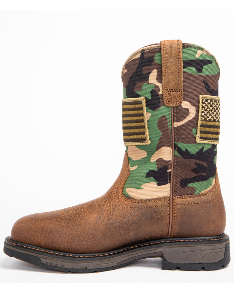 Ariat Men's WorkHog Patriot Work Boots - Steel Toe | Sheplers