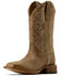 Image #3 - Ariat Women's County Lane Western Boots - Broad Square Toe, Tan, hi-res