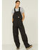 Ariat Women's Black Rebar Duracanvas Insulated Stretch Bib Overalls , Black, hi-res