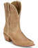 Image #1 - Tony Lama Women's Areli Western Booties - Snip Toe, Ivory, hi-res