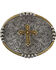 Image #1 - Cody James Men's Filigree Cross Belt Buckle, Silver, hi-res