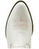Image #4 - Ariat Girls' Heritage Butterfly Western Boots - Medium Toe , White, hi-res