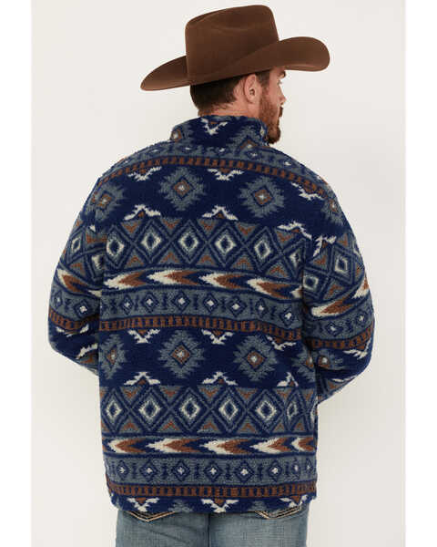 Wrangler Men's Southwestern Print 1/4 Zip Pullover | Sheplers