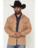 Image #1 - Pendleton Men's Original Board Solid Long Sleeve Button-Down Shirt Jacket, Tan, hi-res