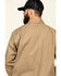 Ariat Men's Khaki Rebar Made Tough Durastretch Long Sleeve Work Shirt , Beige/khaki, hi-res
