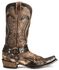 stetson brown harness cowboy boots