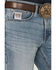 Image #2 - Cinch Men's White Label Medium Wash Relaxed Straight Rigid Denim Jeans, Indigo, hi-res