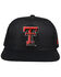Image #3 - Hey Men's Texas Tech Logo Patch Mesh Ball Cap, Black, hi-res