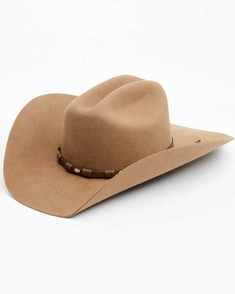 Image #1 - Justin Fawn Townes 6X Felt Cowboy Hat , Taupe, hi-res