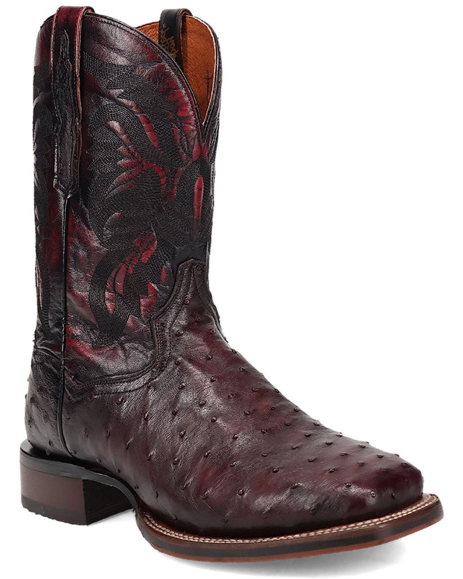 Product Name: Dan Post Men's Alamosa Exotic Ostrich Western Boots