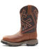 Cody James Men's ASE7 Decimator Western Work Boots - Composite Toe, Dark Brown, hi-res