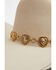 Image #2 - Shyanne Women's Heart Concho Hatband, Gold, hi-res