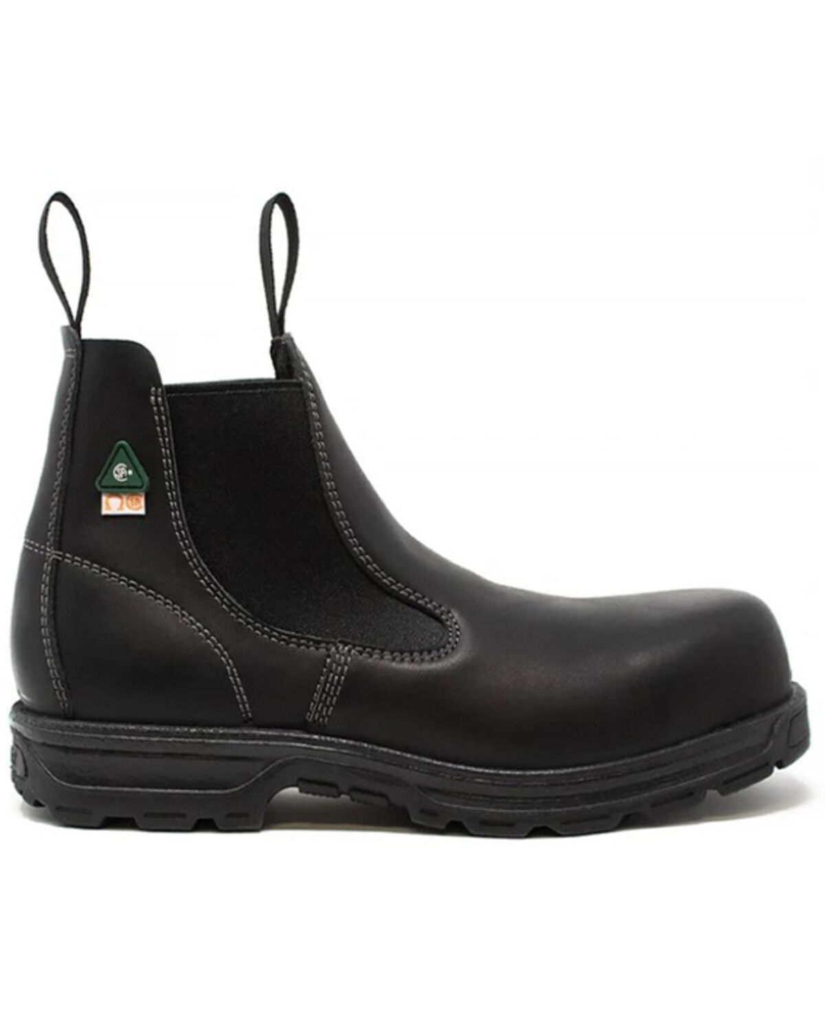 Image #2 - ROYER Men's Romeo Agility Work Boots - Composite Toe, Black, hi-res