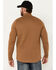Image #4 - Brothers and Sons Men's Wilson Long Sleeve Zip Pullover, Camel, hi-res