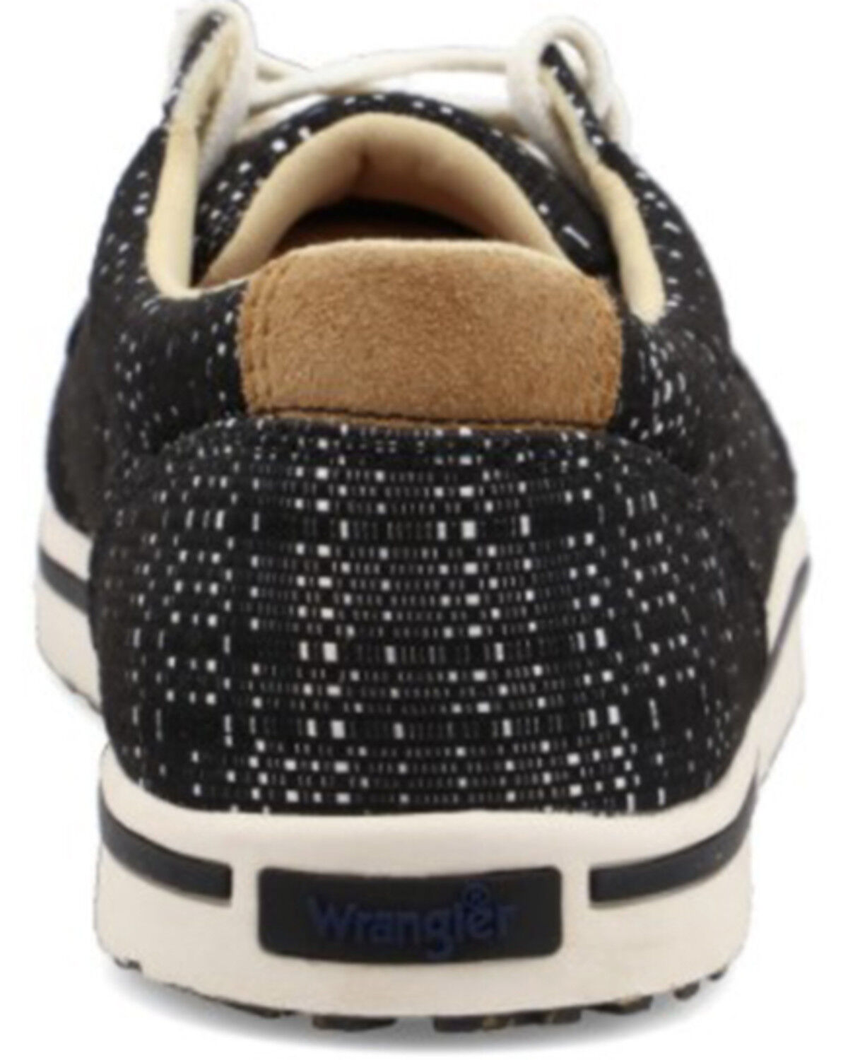 Image #5 - Wrangler Footwear Youth Classic Low Top Shoe, Black/white, hi-res