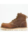 Image #3 - Hawx Men's 6" USA Wedge Redesigned Work Boots - Composite Toe, Dark Brown, hi-res