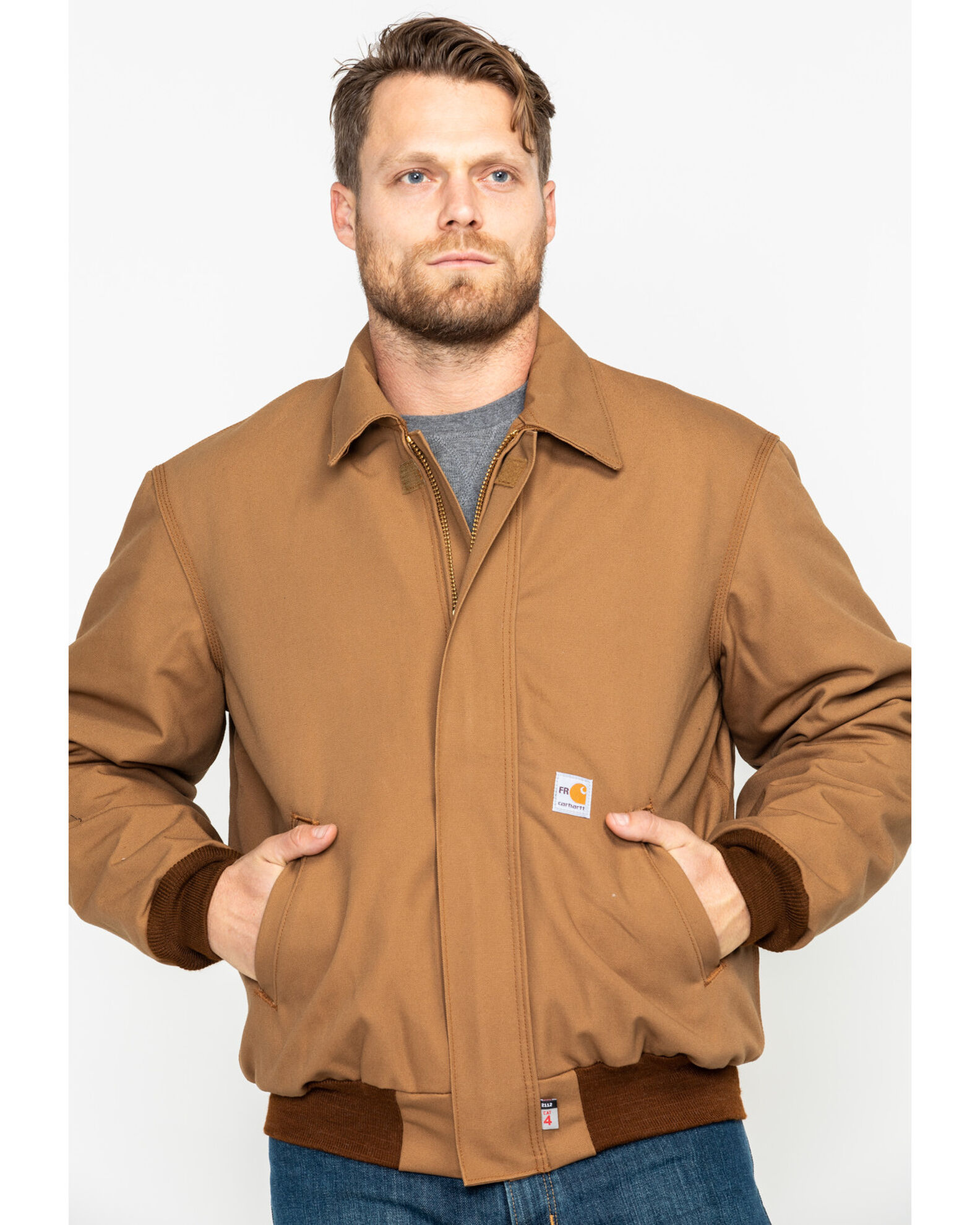 Carhartt Men s FR Duck Bomber Jacket Sheplers