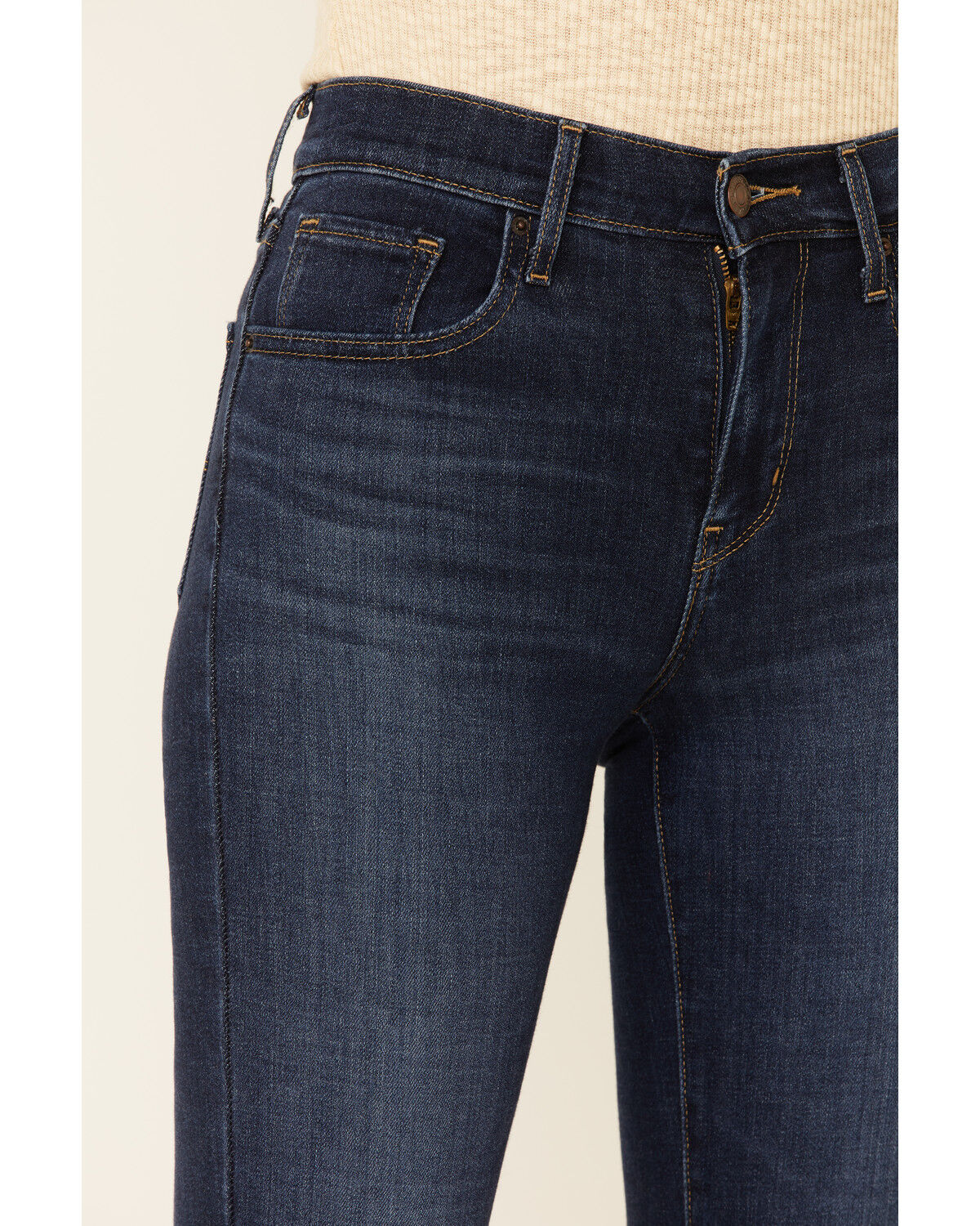 Image #4 - Levi's Women's 724 Straight Leg Jeans, Blue, hi-res