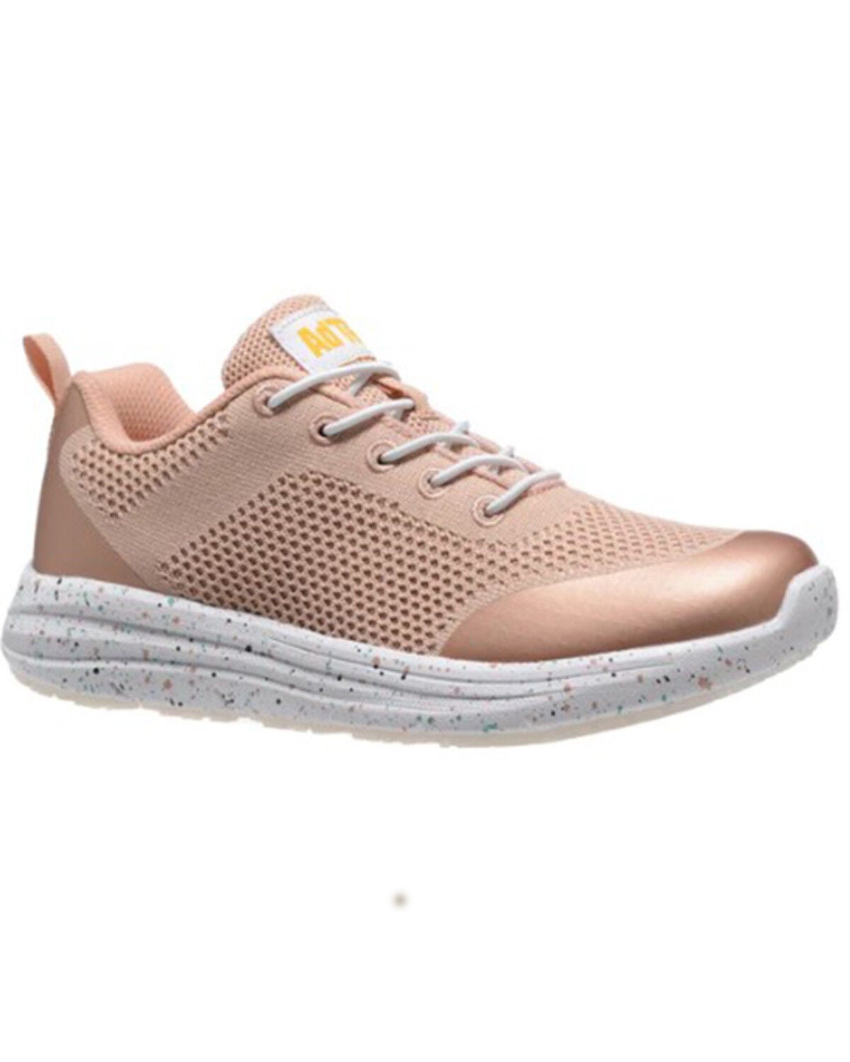 AdTec Women's Light Weight Work Shoes - Round Toe, Pink, hi-res