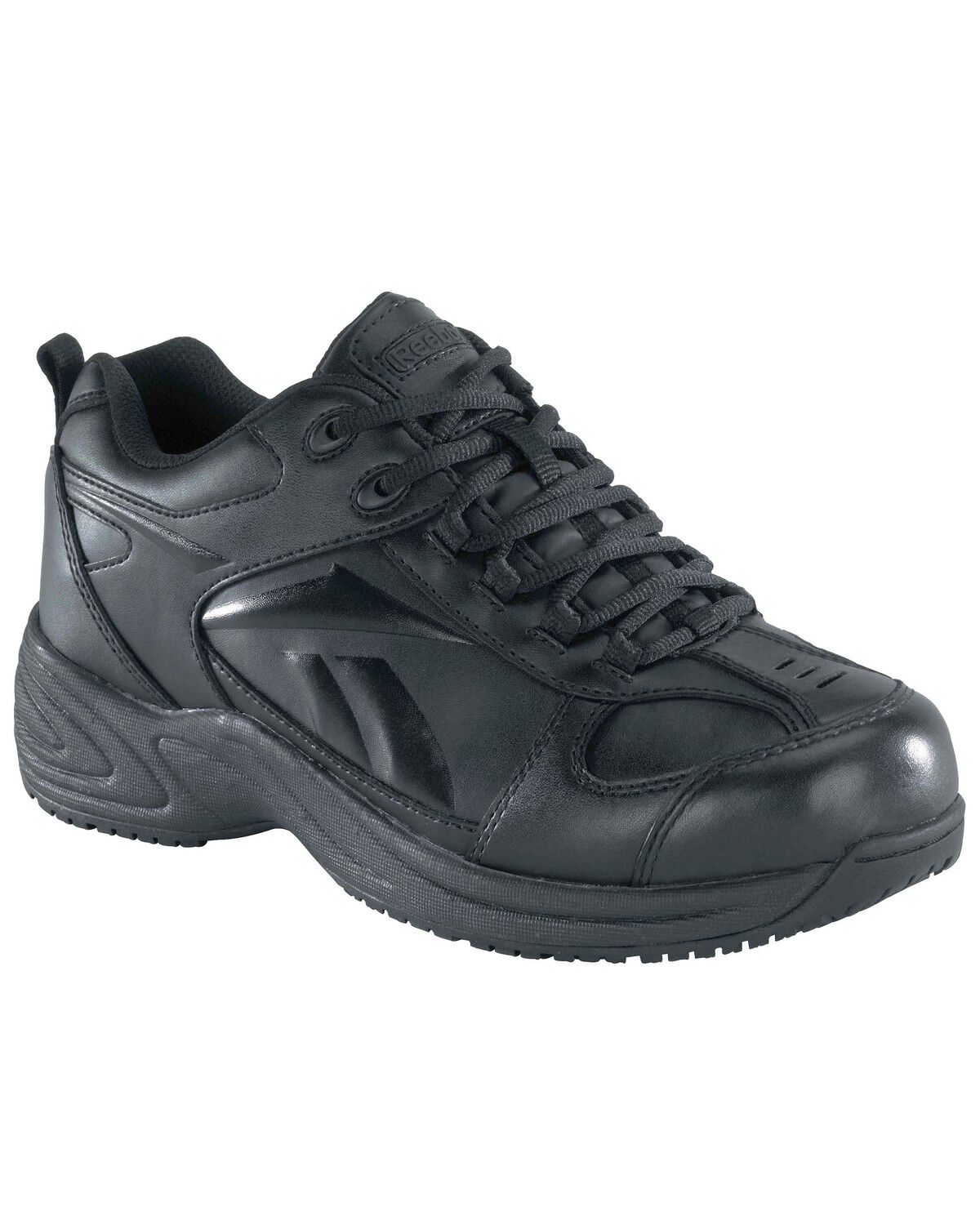 Image #1 - Reebok Men's Street Sport Jogger Oxford Work Shoes, Black, hi-res