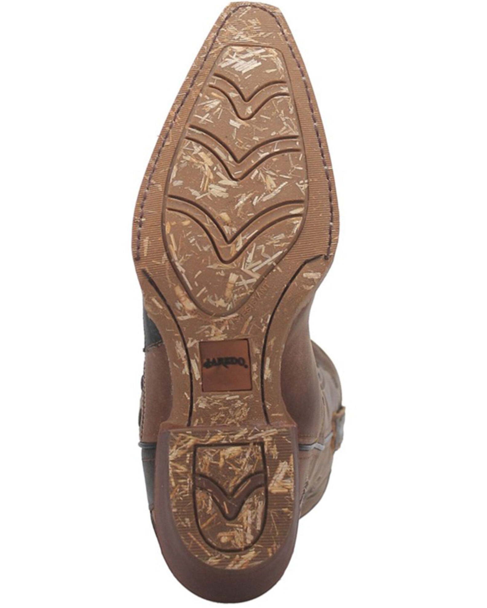 Laredo Men s Porter Wingtip Collar Overlay Western Boot Snip Toe Sheplers