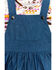Image #2 - Shyanne Toddler Girls' Southwestern Printed Top and Overall Dress, Medium Blue, hi-res