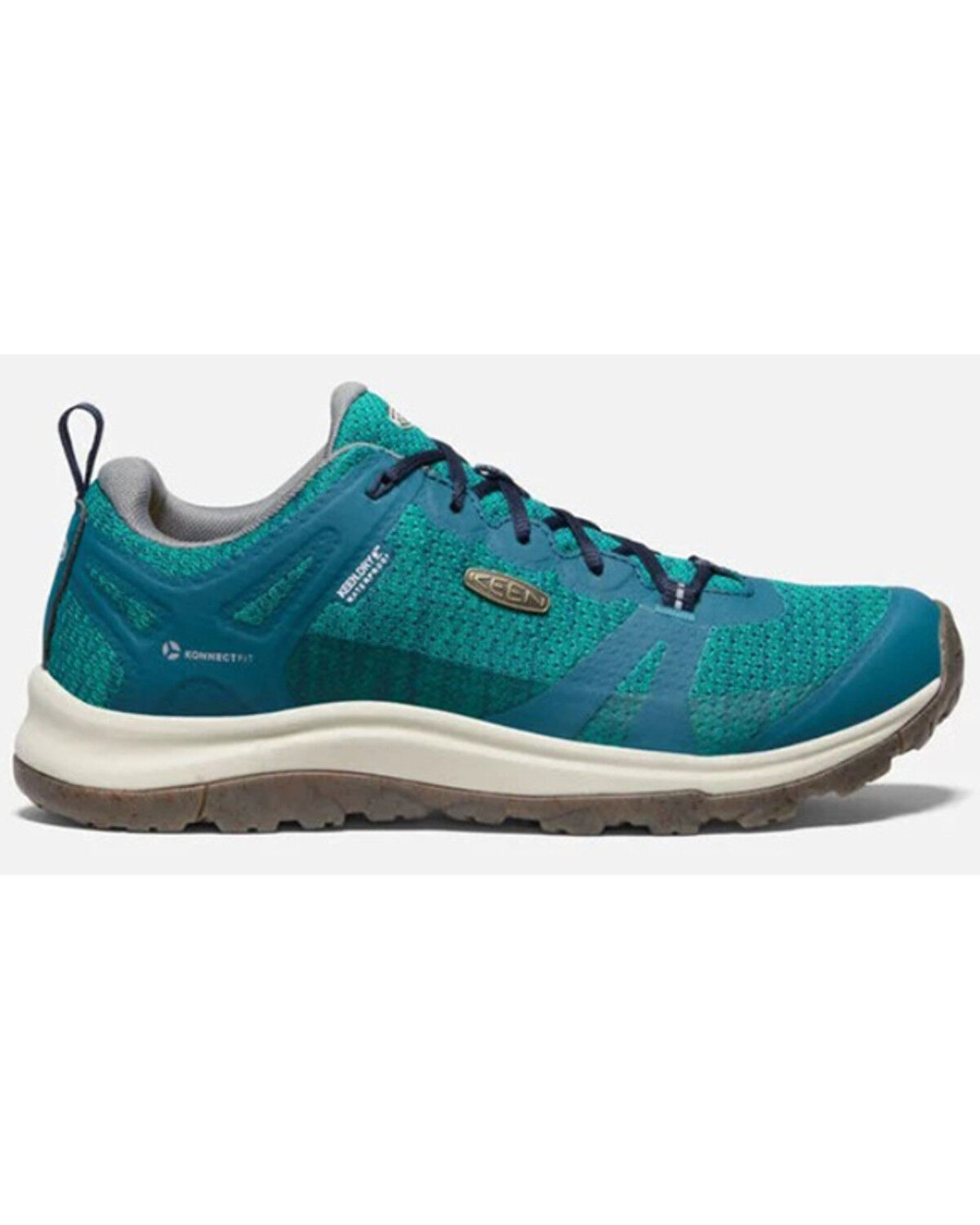 Image #2 - Keen Women's Terradora II Waterproof Hiking Shoes - Soft Toe, Blue, hi-res