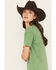 Image #2 - Cleo + Wolf Women's Eddy Lucky Horseshoe Short Sleeve Graphic Tee, Green, hi-res