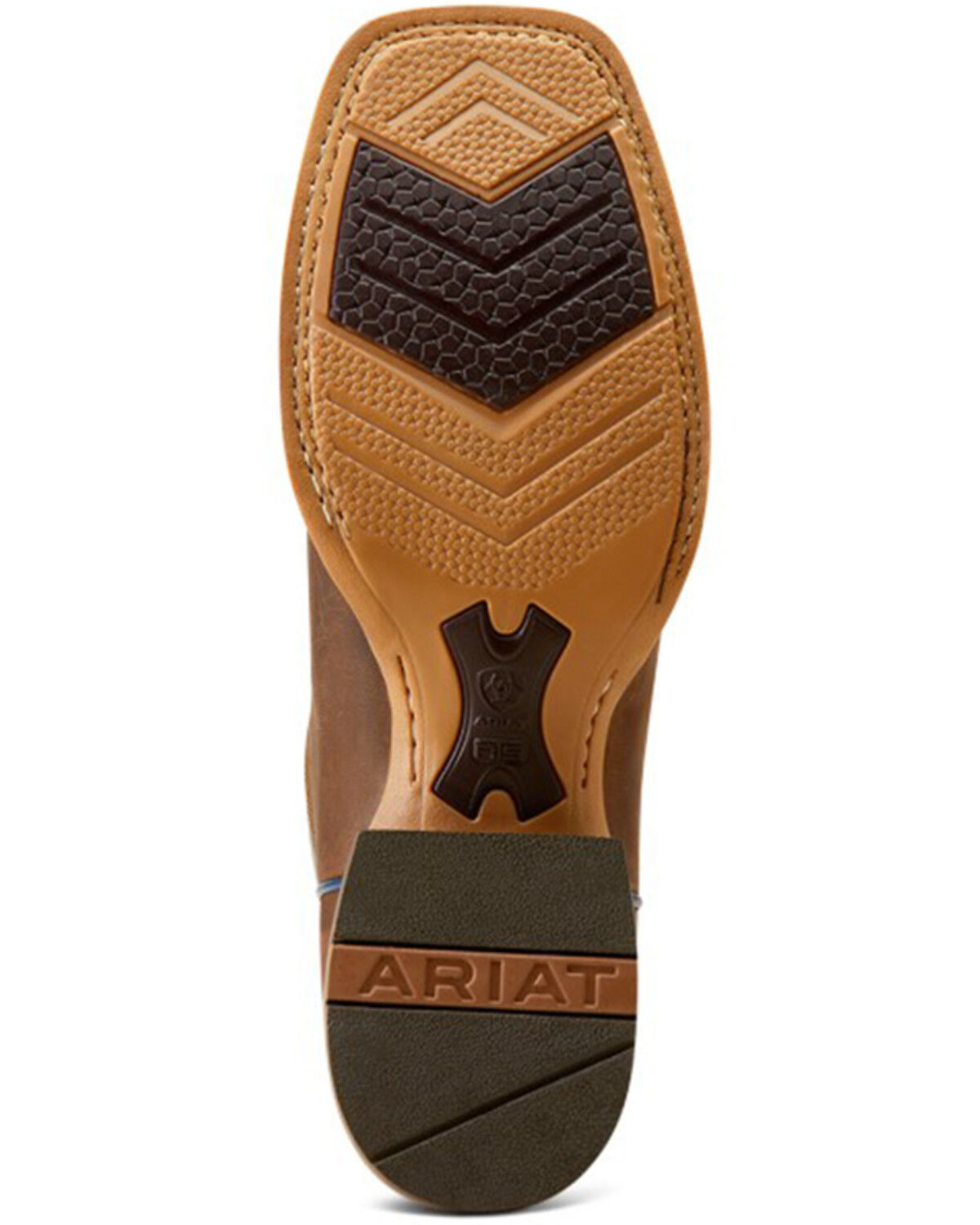 Image #5 - Ariat Men's Standout Performance Western Boots - Broad Square Toe, Brown, hi-res