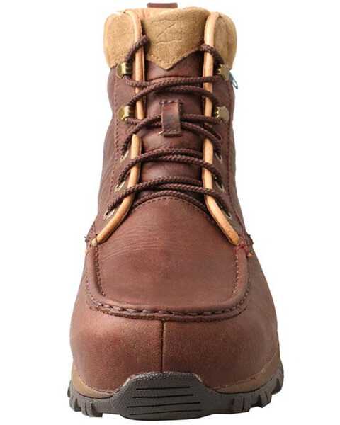 Image #5 - Twisted X Men's Waterproof Work Hiker Boots - Composite Toe, Dark Brown, hi-res