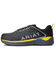 Image #2 - Ariat Men's Outpace SD Lace-Up Work Sneaker - Composite Toe, Charcoal, hi-res