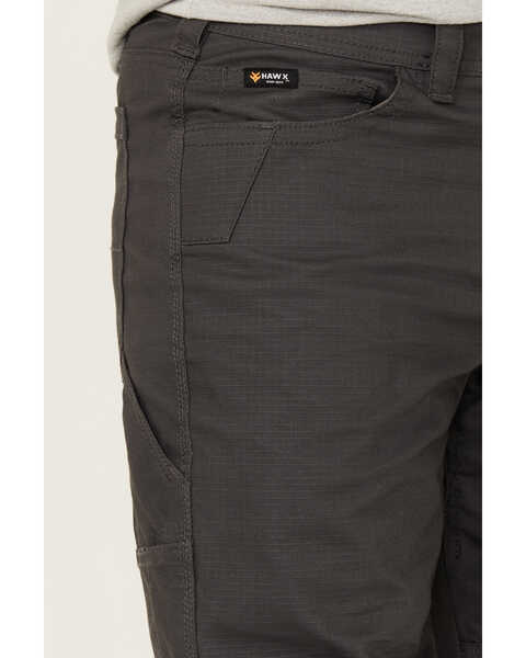 Image #2 - Hawx Men's Double Front Ripstop Xtreme Pants , Charcoal, hi-res
