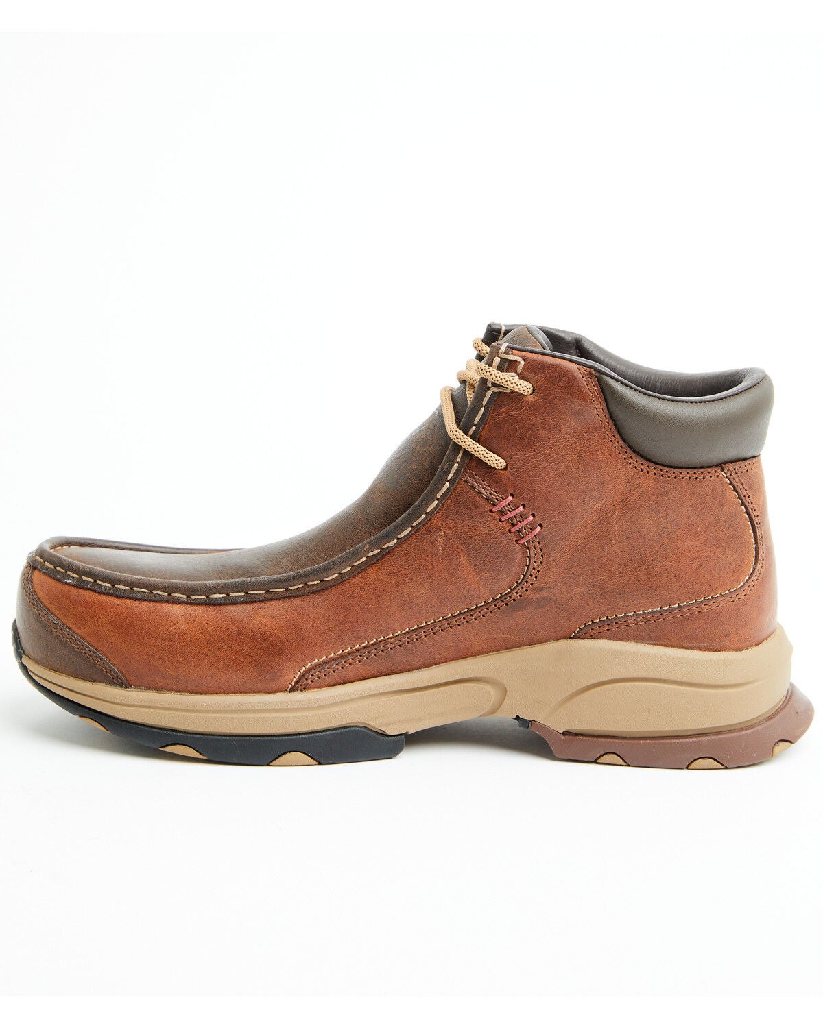 Image #3 - Cody James Men's Driver Moc Shoes - Composite Toe, Pecan, hi-res