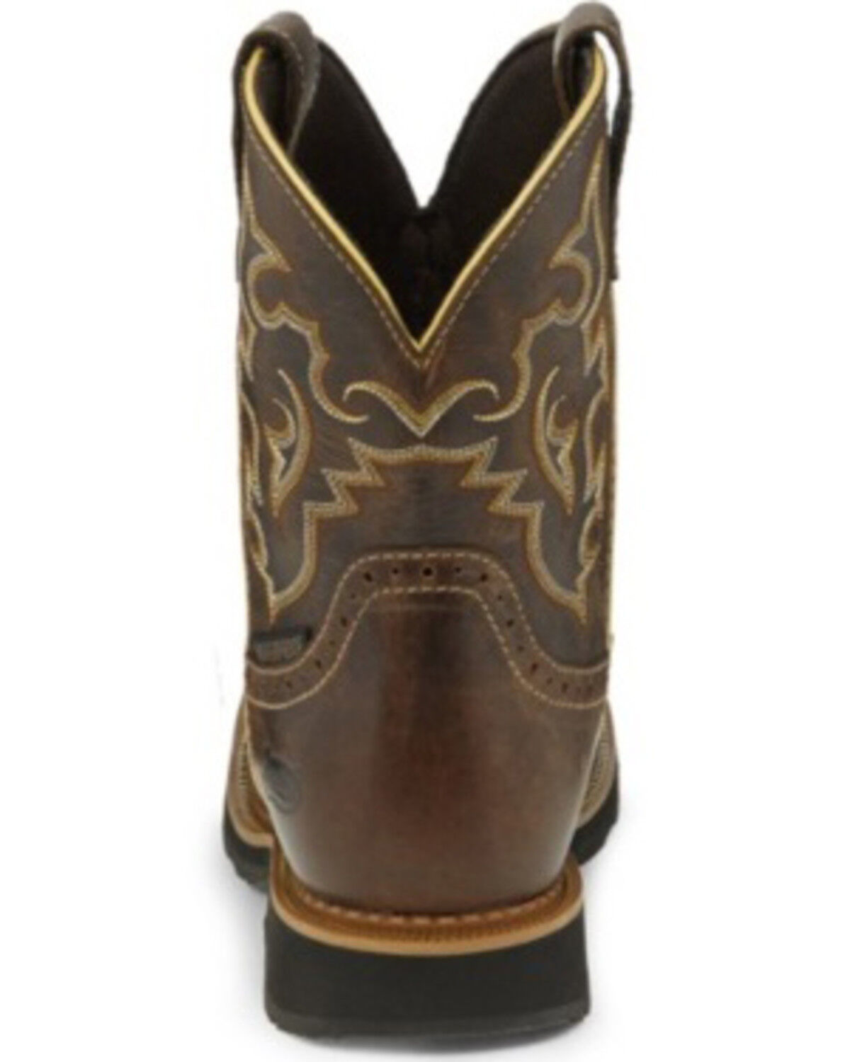 justin women's composite toe work boots