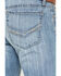Image #4 - Cinch Men's Ian Light Stonewash Wash Performance Stretch Slim Boot Denim Jeans, Indigo, hi-res