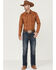 Image #2 - Cody James Men's Smokehouse Southwestern Stripe Long Sleeve Snap Western Shirt , Medium Brown, hi-res