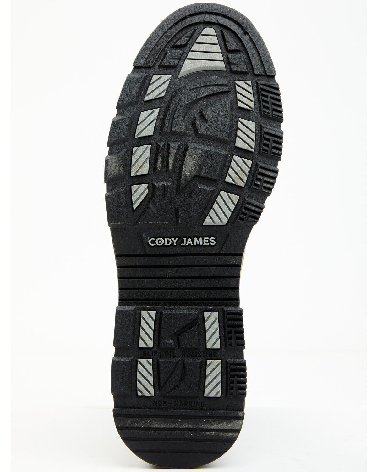 Image #7 - Cody James Men's Disruptor Tyche Eccentric Soft Pull On Work Boots - Soft Toe, Grey, hi-res