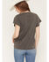 Image #4 - Blended Women's Icon Embroidered Short Sleeve Tee, Black, hi-res