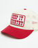 Image #1 - Seager Men's Keep It Country Ball Cap, Red, hi-res