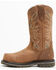 Image #3 - Shyanne Women's Pull-On Western Work Boots - Composite Toe, Brown, hi-res
