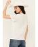 Image #4 - Wrangler Women's Bucking Bronco Logo Short Sleeve Graphic Tee, White, hi-res