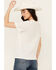 Image #4 - Wrangler Women's Bucking Bronco Logo Short Sleeve Graphic Tee , White, hi-res