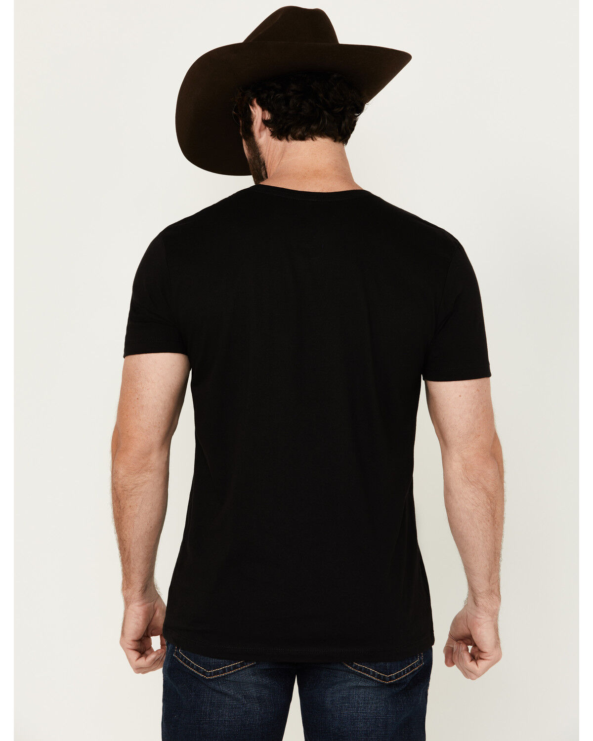 Image #4 - RANK 45® Men's Freedom Rider Americana Short Sleeve Graphic T-Shirt, Black, hi-res
