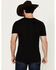 Image #4 - RANK 45® Men's Freedom Rider Americana Short Sleeve Graphic T-Shirt, Black, hi-res