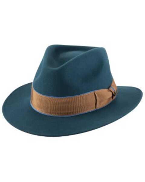 Bullhide Men's Furore Felt Hat, Turquoise, hi-res