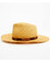 Image #3 - Shyanne Women's Grommet Sisal Fedora, Tan, hi-res