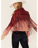 Idyllwind Women's Oak Hill Fringe Leather Jacket, Burgundy, hi-res
