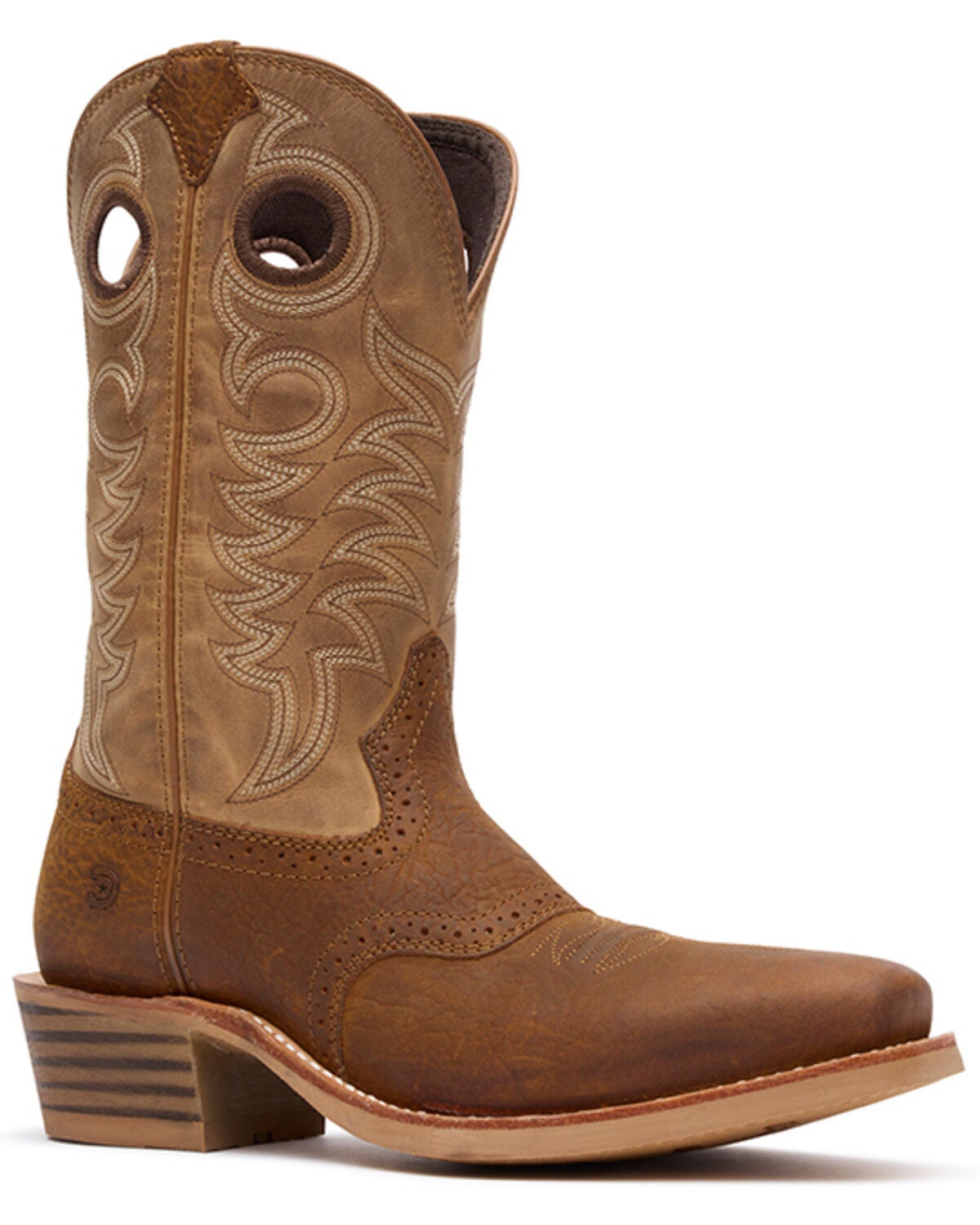 Durango Men's Rebel Pro&trade; Roughstock Performance Boots - Broad Square Toe, Brown, hi-res