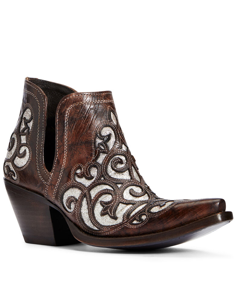 snip toe booties
