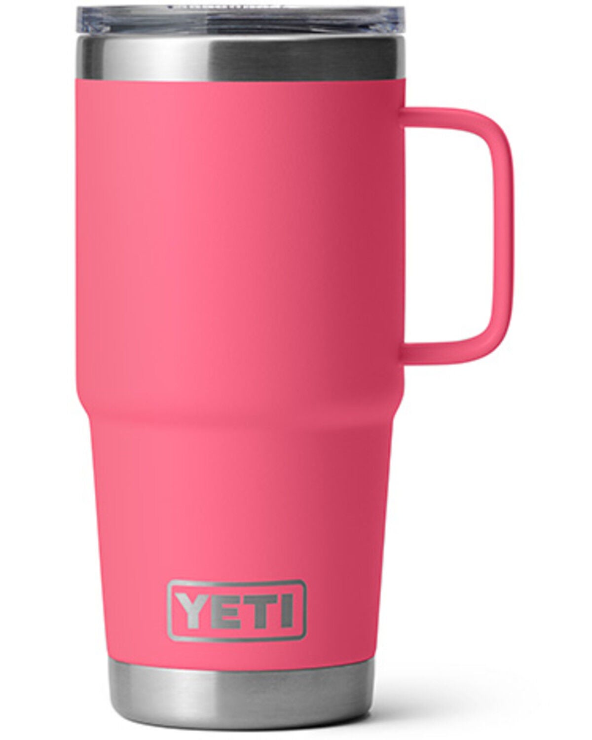 YETI Rambler&reg; Stronghold&trade; Lid 20oz Travel Mug, Bright Pink, hi-res